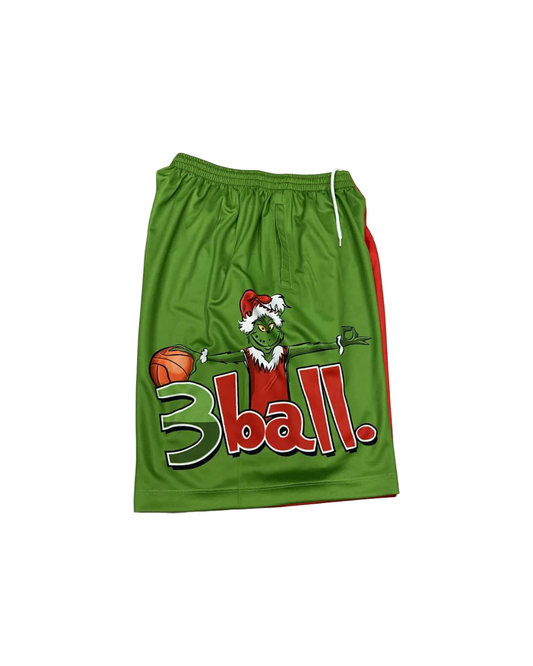 Grinchmas | Xmas Hoop Shorts