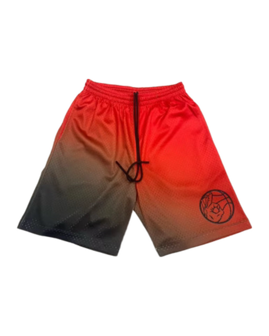 3 Fingers Up | Infrared Fade Mesh Shorts